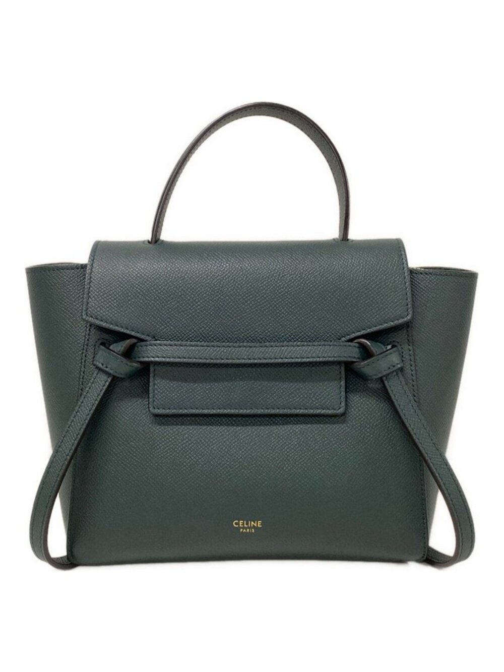 Celine Belt Bag Nano Dark Green